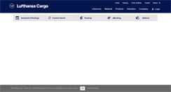 Desktop Screenshot of lufthansa-cargo.com